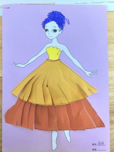 中二班幼儿作品：公主